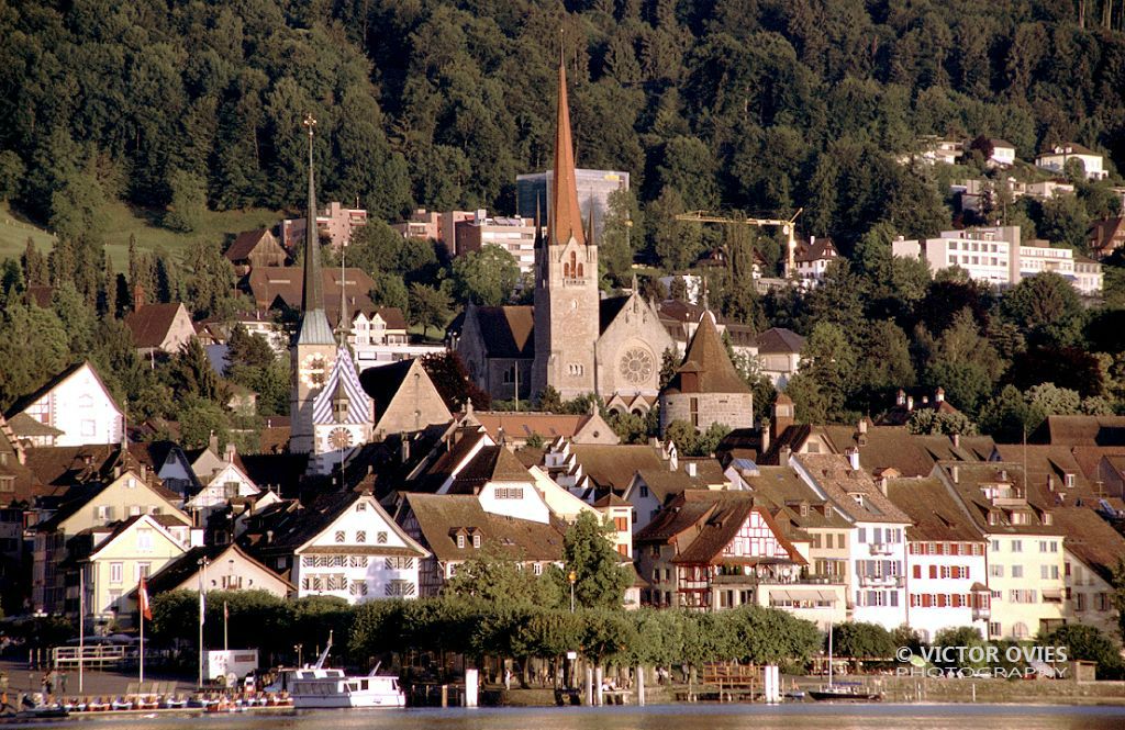 Sunset in Zug